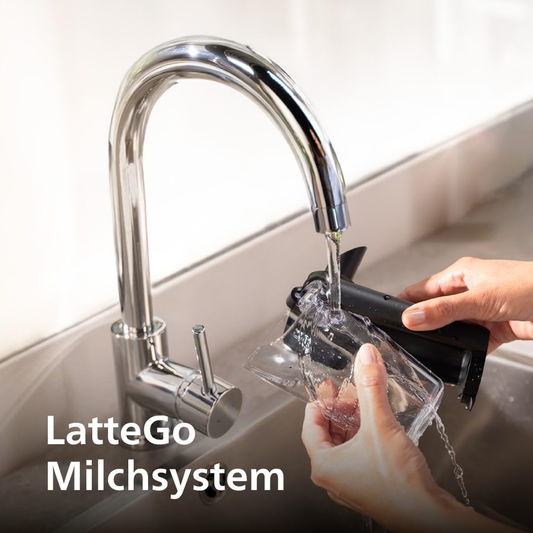 Serie 5400 (EP5441/50)– Genießen Sie 12 Getränke,intuitives TFT-Display,schnell reinigendes LatteGo,anpassbare Kaffeeeinstellungen,erstklassiges Küchendesign