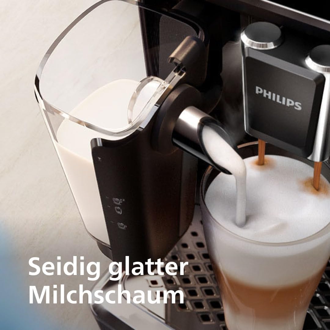 Serie 5400 (EP5441/50)– Genießen Sie 12 Getränke,intuitives TFT-Display,schnell reinigendes LatteGo,anpassbare Kaffeeeinstellungen,erstklassiges Küchendesign